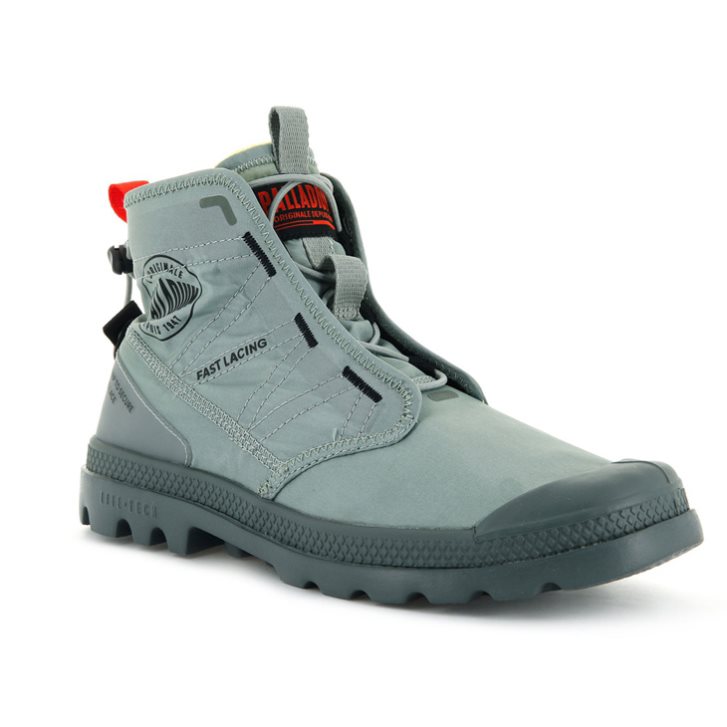 Dámské Boty Palladium Pampa Travel Lite Šedé | CZ YKZ-41A